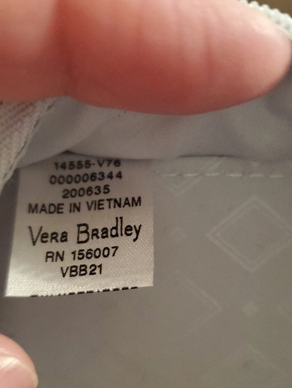 Vera Bradley Travel Pill Case